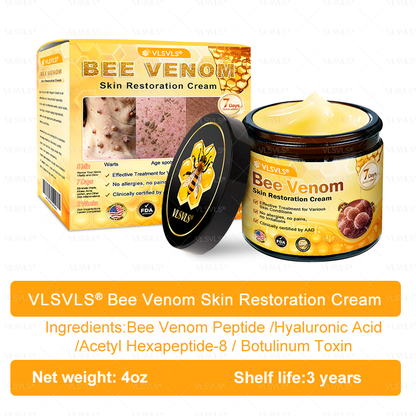 Made and Shipped from USA ✨ VLSVLS® Bee Venom Skin Restoration Cream 🔥 LAST DAY 80% OFF 💎💎